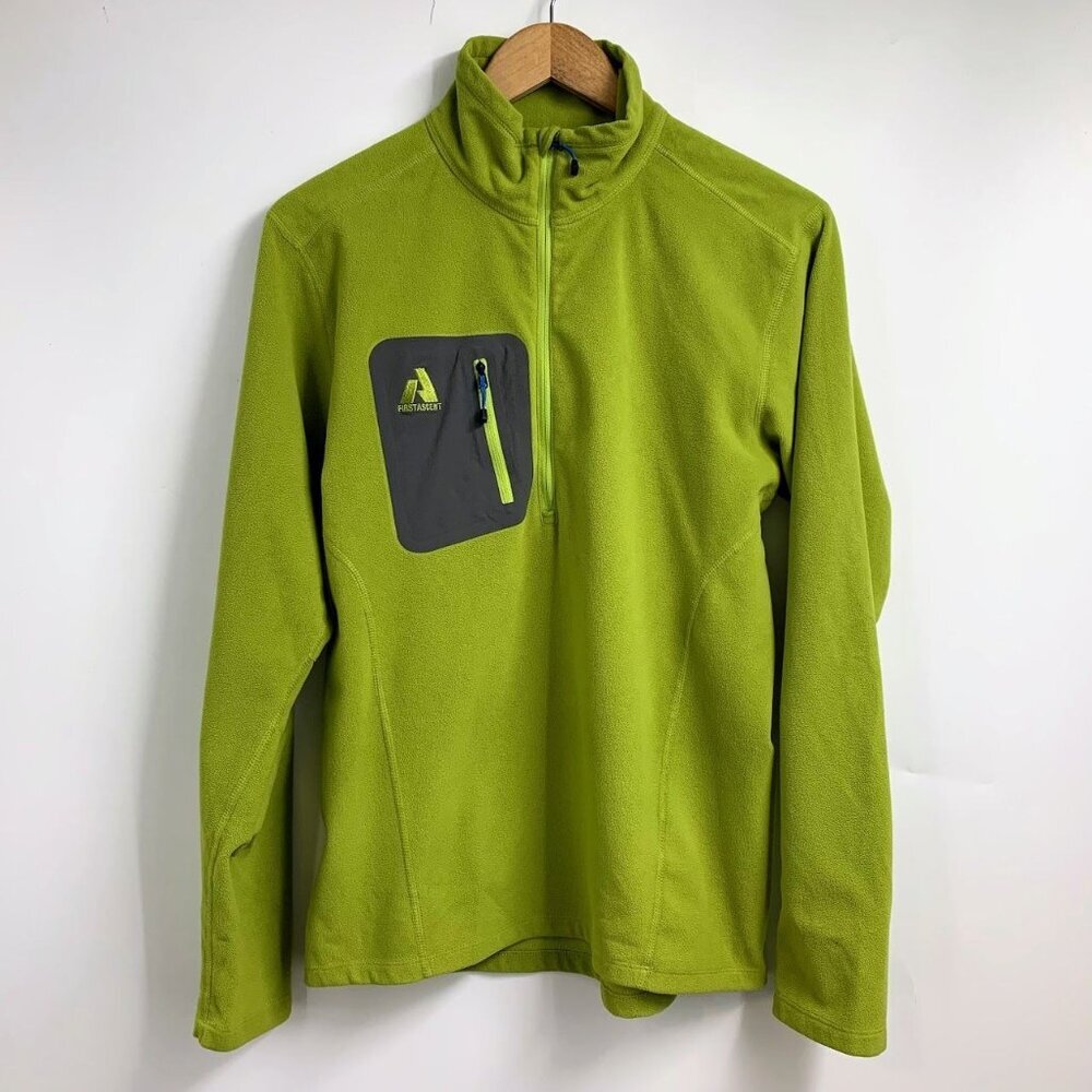 Eddie Bauer Women's First Ascent Fleece Pullover‎ Quarter Zip Outerwear Size S